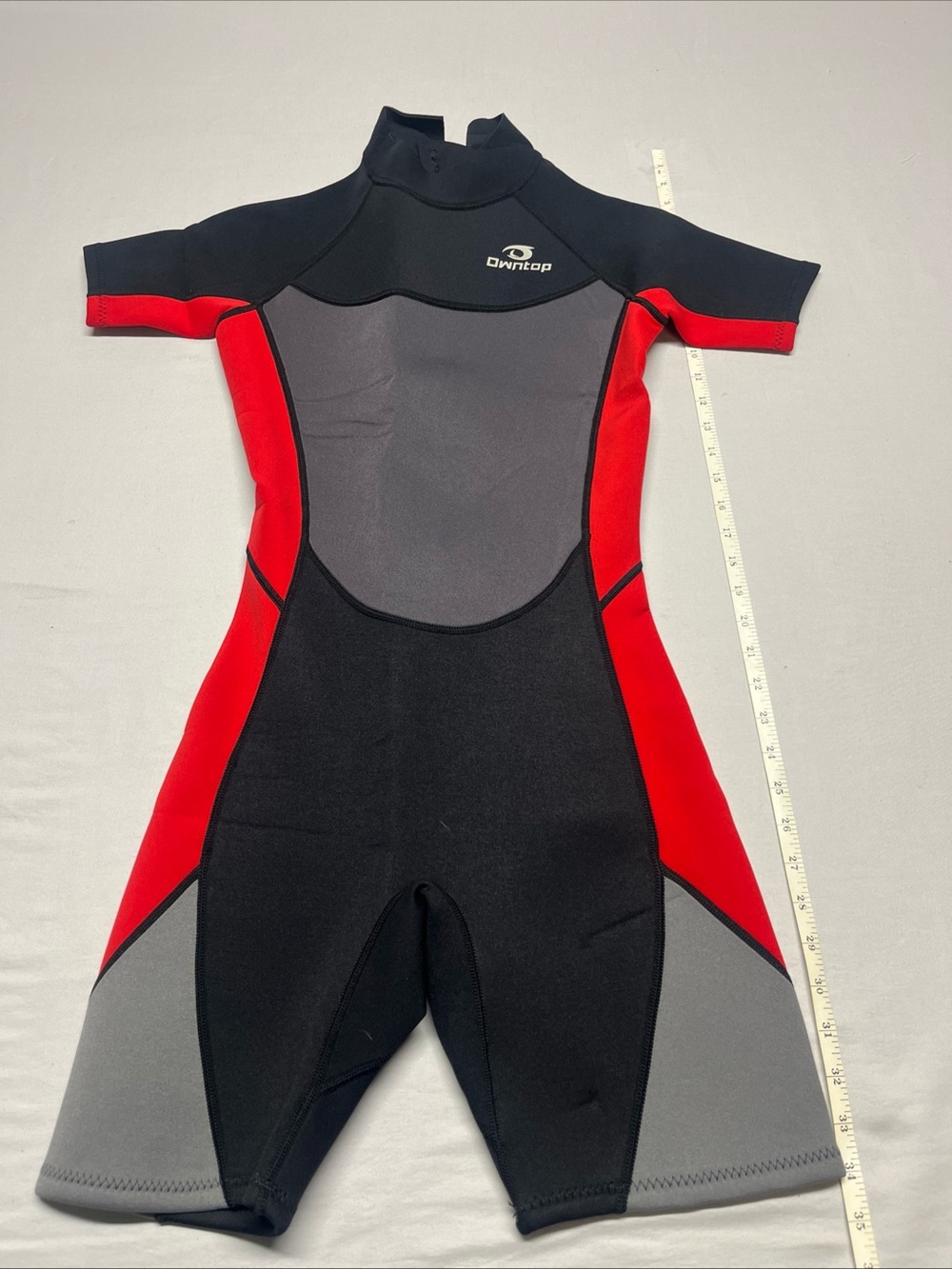 Women's or man’s Short Sleeve wetsuit, kayaking, water, sports surf beach black